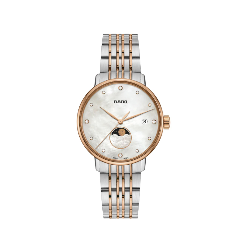 Rado: Coupole Diamonds 34.0 mm, Quartz, 94 g (R22883923)