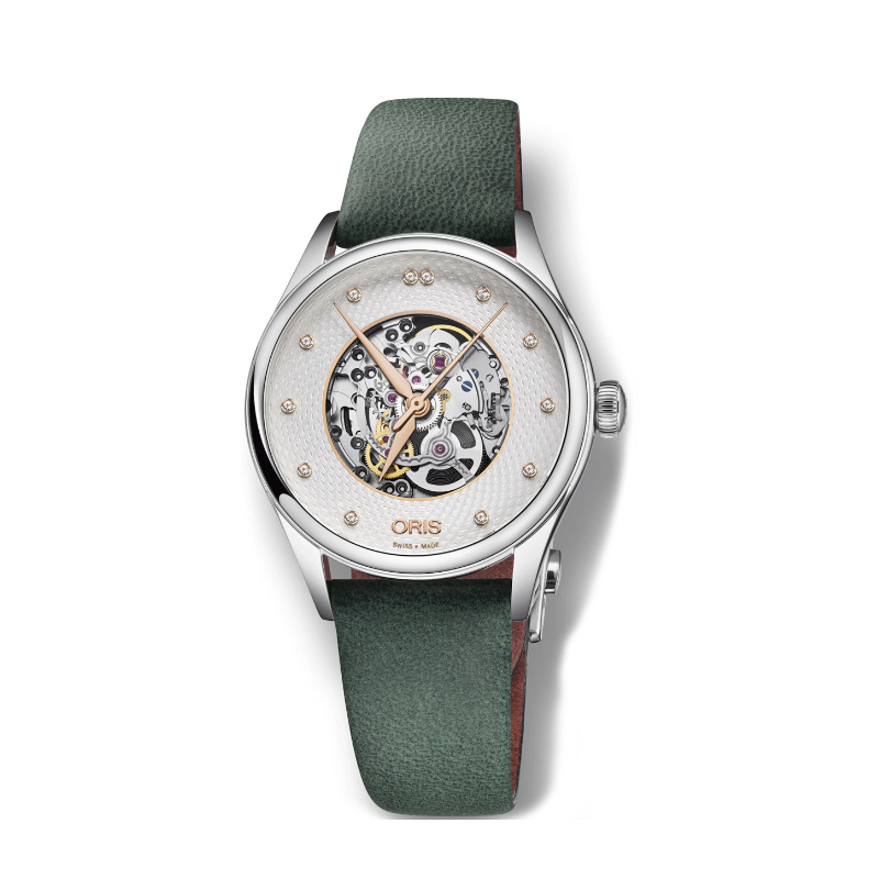 ORIS ARTELIER SKELETON DIAMONDS (0156077244031-0751735FC)