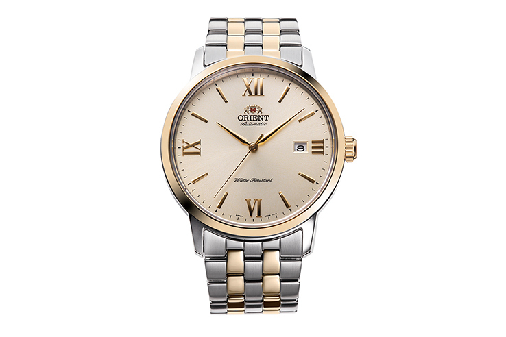 ORIENT Symphony IV: Mechanical Contemporary Watch, Metal Strap - 41.6mm (RA-AC0F08G)