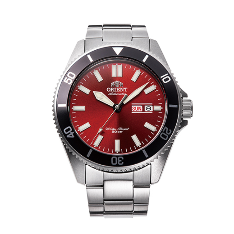 ORIENT Kanno: Mechanical Sports Watch, Metal Strap - 43.6mm (RA-AA0915R)