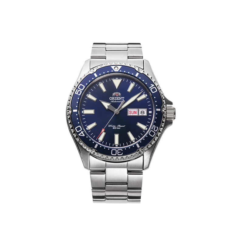 ORIENT Kamasu: Mechanical Sports Watch, Metal Strap - 41.8mm (RA-AA0002L)