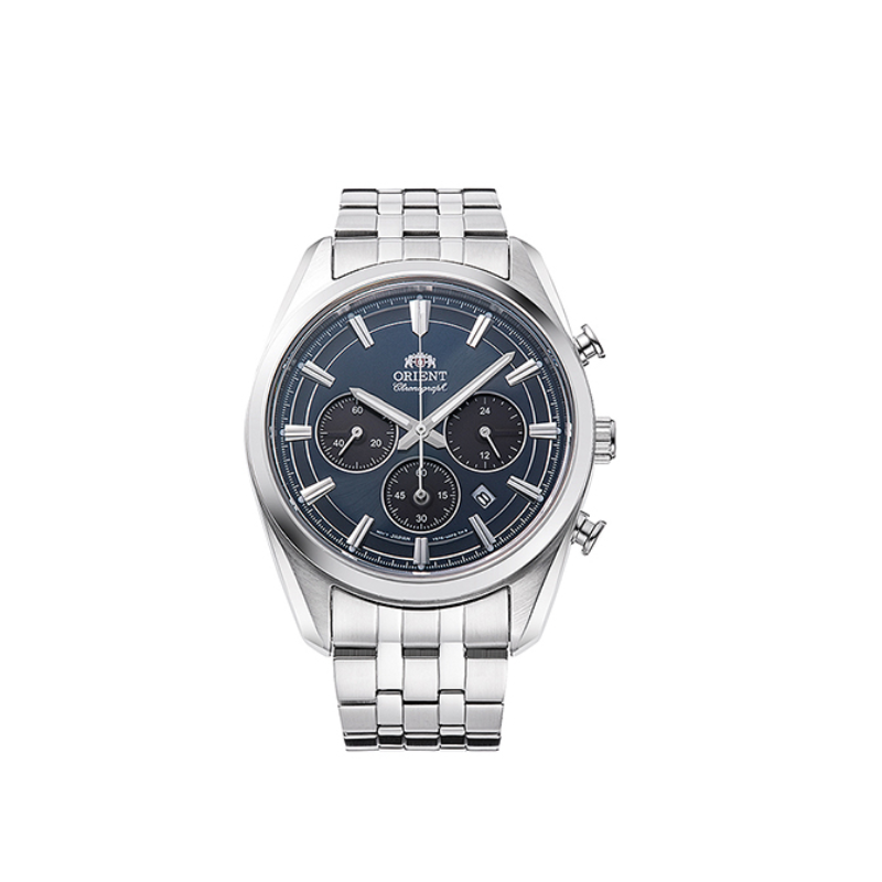 ORIENT: Quartz Contemporary Watch, Metal Strap - 40.0mm (RA-TX0303L)