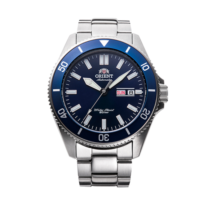 ORIENT Kanno: Mechanical Sports Watch, Metal Strap - 44.0mm (RA-AA0009L)