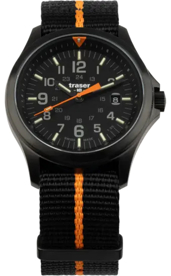 Traser: H3 P67 Officer Pro Black 42mm 10ATM (111065) - Image 2
