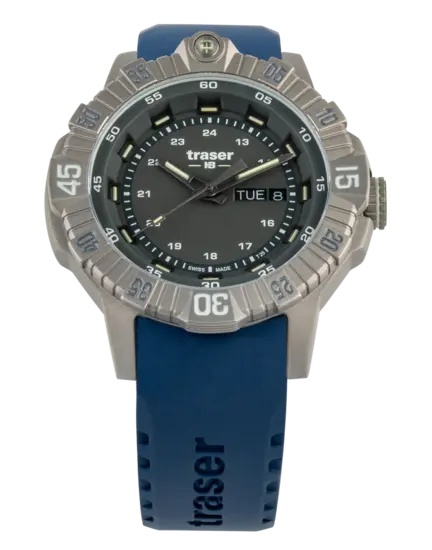 Traser: H3 Tactical Grau Titan Herrenuhr 46mm 20ATM (110667)