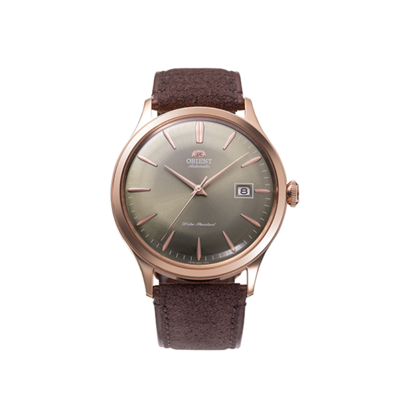 ORIENT Bambino: Mechanical Classic Watch, Synthetic leather Strap - 42.0mm (RA-AC0P04Y)