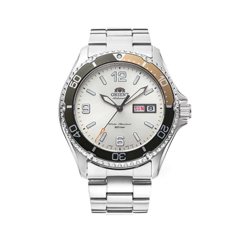 ORIENT: Mechanical Sports Watch, Metal Strap - 41.8mm (RA-AA0821S)