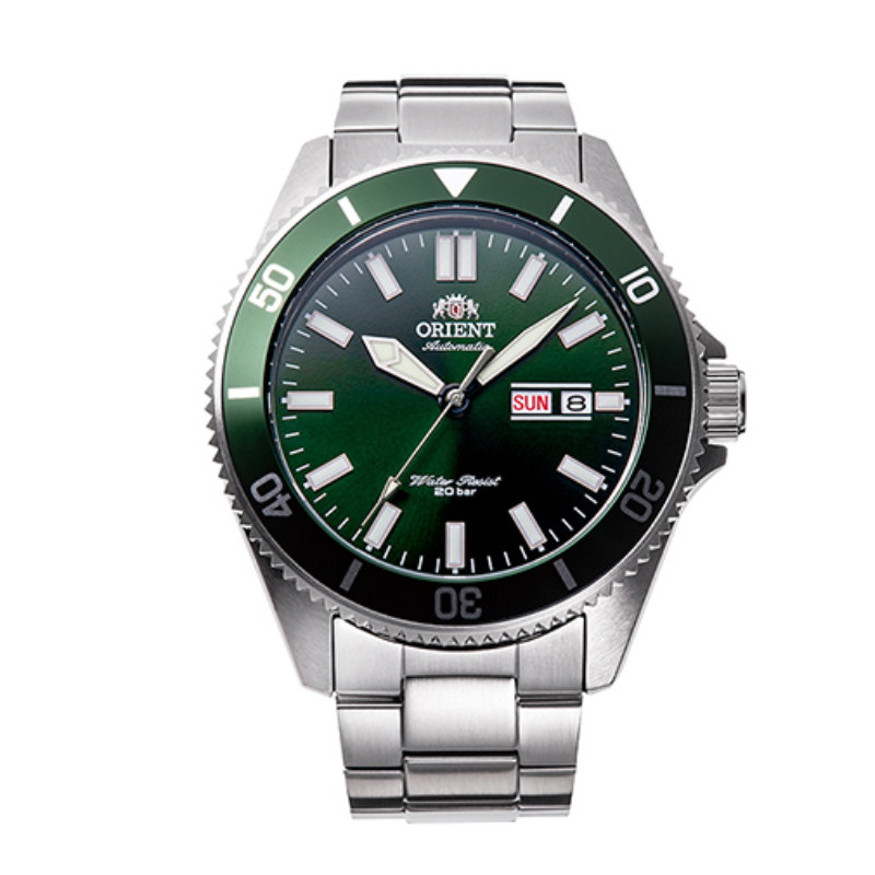 ORIENT Kanno: Mechanical Sports Watch, Metal Strap - 43.6mm (RA-AA0914E)