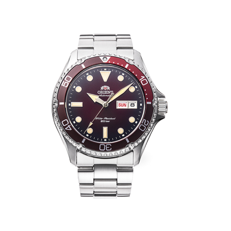 ORIENT: Mechanical Sports Watch, Metal Strap - 41.8mm (RA-AA0814R)