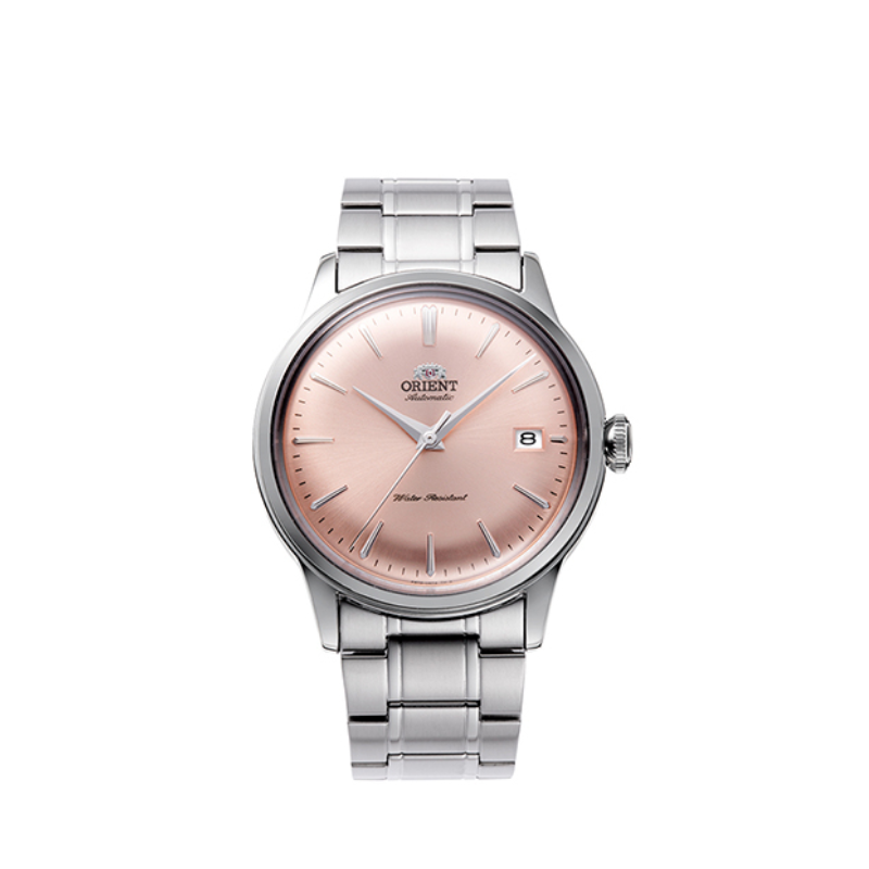 ORIENT Bambino: Mechanical Classic Watch, Metal Strap - 38.4mm (RA-AC0M11Y)