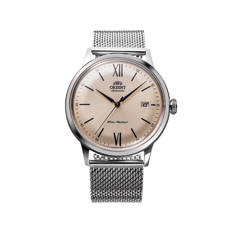 ORIENT Bambino: Mechanical Classic Watch, Metal Strap - 40.5mm (RA-AC0020G)
