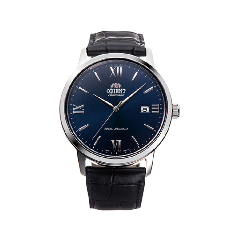 ORIENT Symphony IV: Mechanical Contemporary Watch, Leather Strap - 41.6mm (RA-AC0F11L)