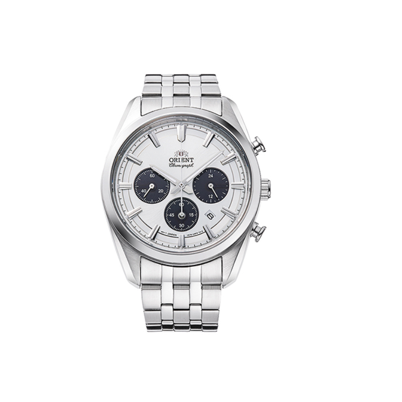 ORIENT: Quartz Contemporary Watch, Metal Strap - 40.0mm (RA-TX0305S)
