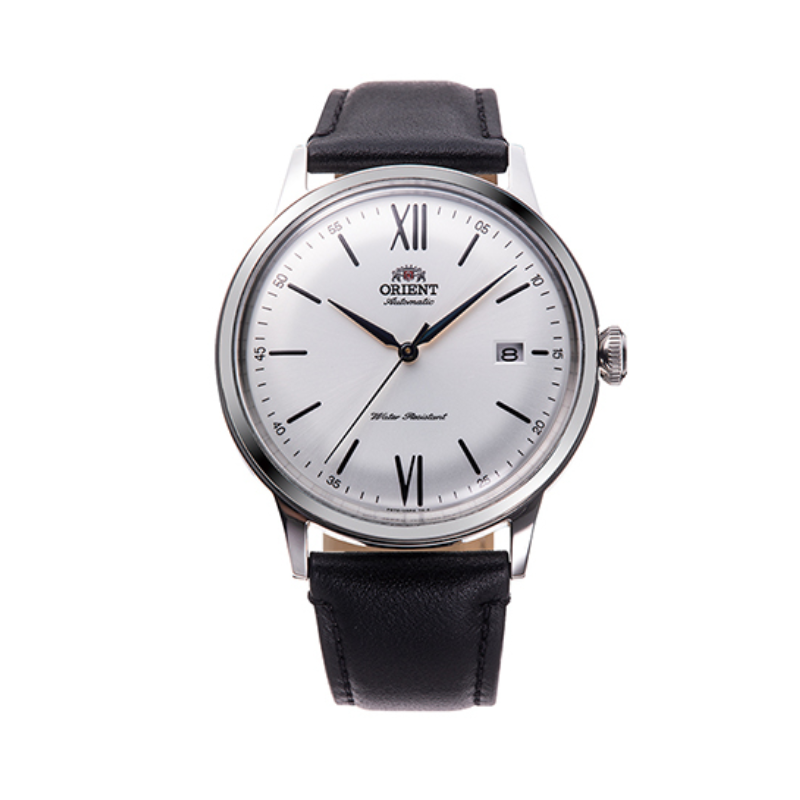 ORIENT Bambino: Mechanical Classic Watch, Leather Strap - 40.5mm (RA-AC0022S)